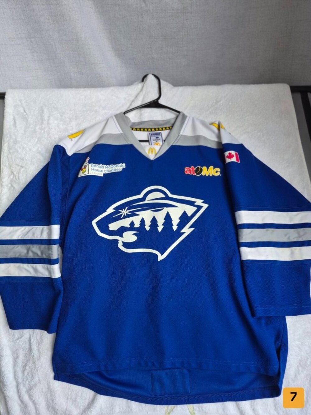 Force Hockey Jersey Size S/P blue